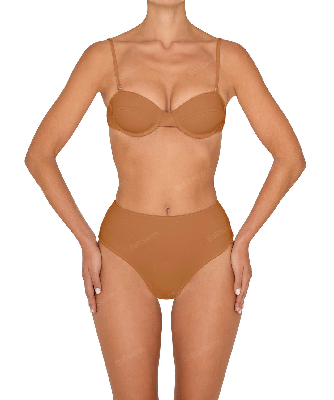 BSWS-T145 Balconette Underwire Top With Removable Straps