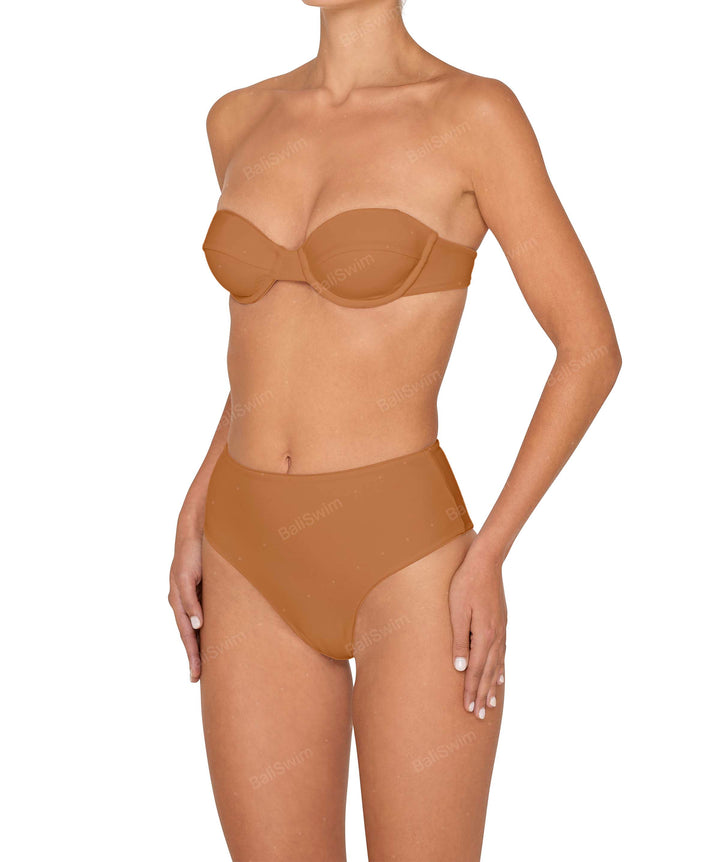 BSWS-B145 Highwaisted Bottom Cheeky Coverage