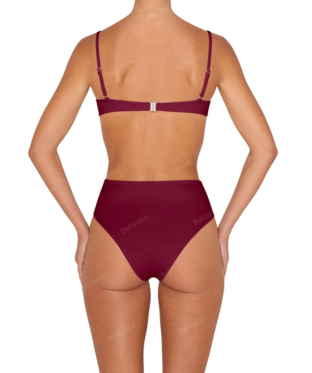 BSWS-B145 Highwaisted Bottom Cheeky Coverage