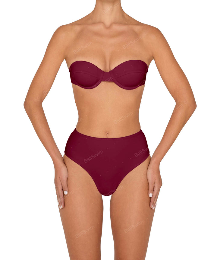 BSWS-T145 Balconette Underwire Top With Removable Straps