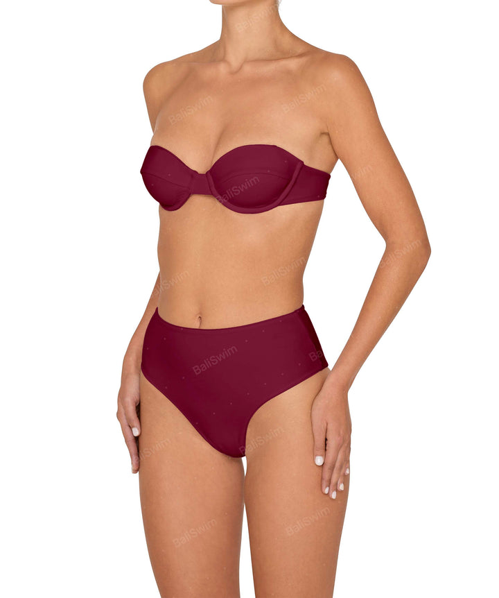 BSWS-B145 Highwaisted Bottom Cheeky Coverage