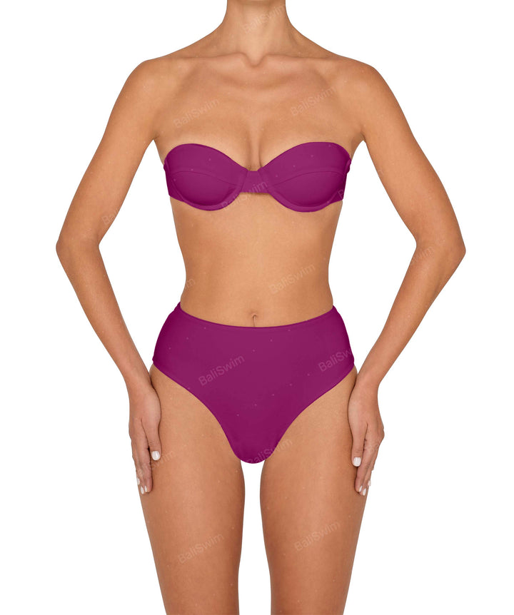 BSWS-T145 Balconette Underwire Top With Removable Straps