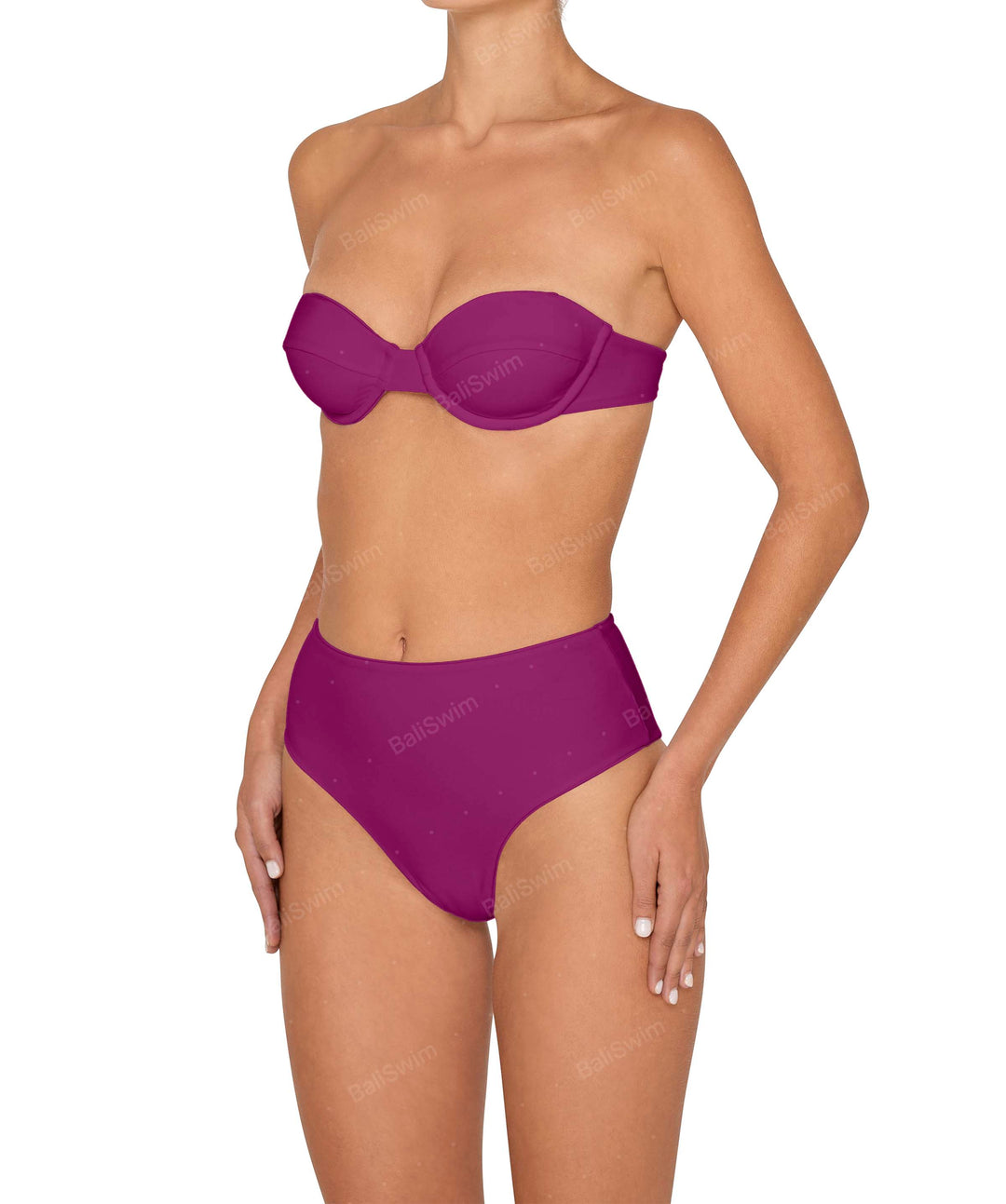 BSWS-T145 Balconette Underwire Top With Removable Straps