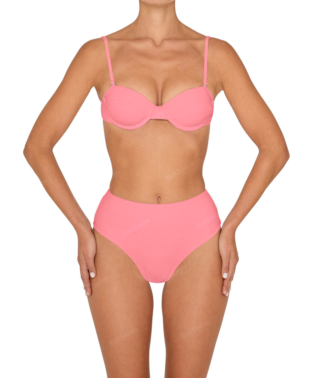 BSWS-T145 Balconette Underwire Top With Removable Straps