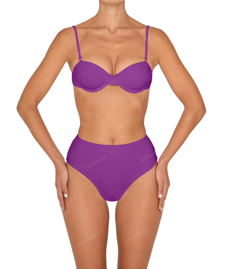 BSWS-T145 Balconette Underwire Top With Removable Straps