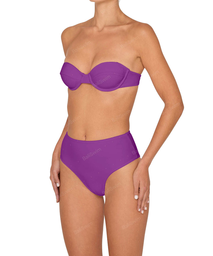 BSWS-T145 Balconette Underwire Top With Removable Straps