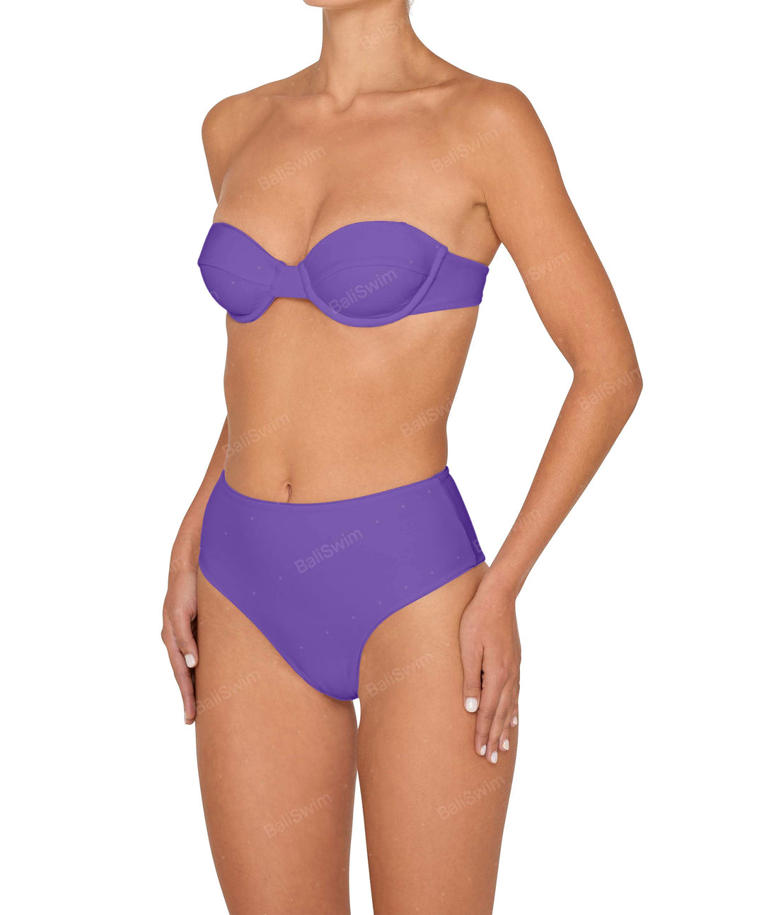 BSWS-B145 Highwaisted Bottom Cheeky Coverage