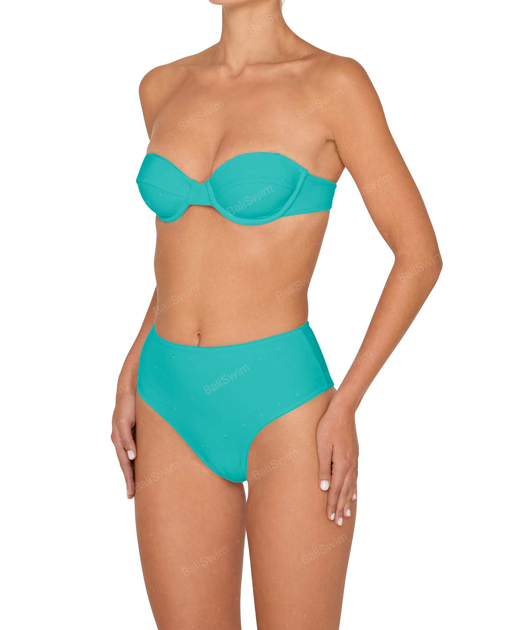 BSWS-B145 Highwaisted Bottom Cheeky Coverage