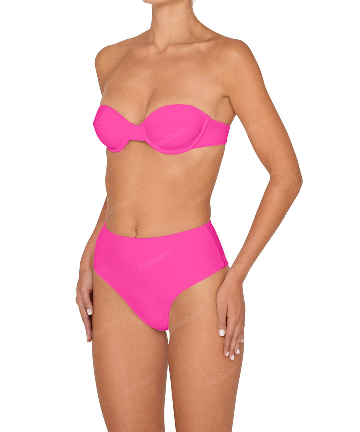 BSWS-T145 Balconette Underwire Top With Removable Straps