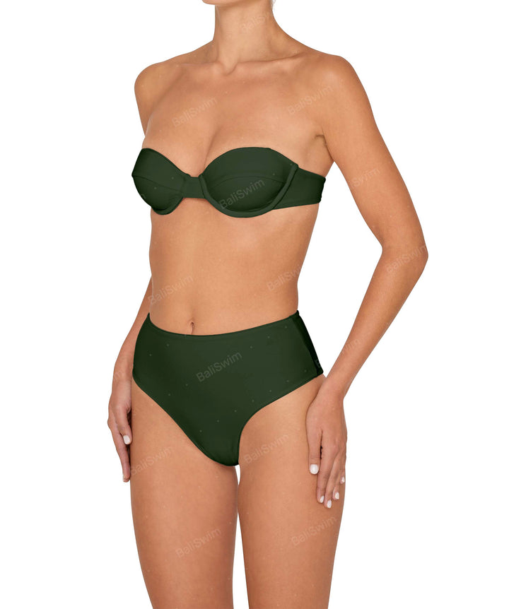 BSWS-B145 Highwaisted Bottom Cheeky Coverage