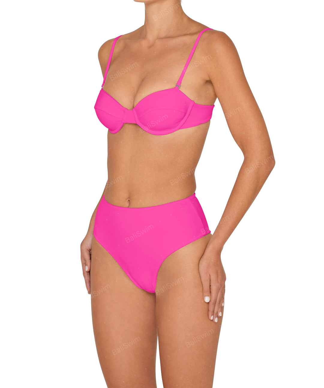 BSWS-T145 Balconette Underwire Top With Removable Straps