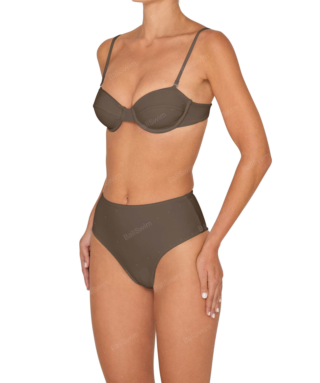 BSWS-B145 Highwaisted Bottom Cheeky Coverage