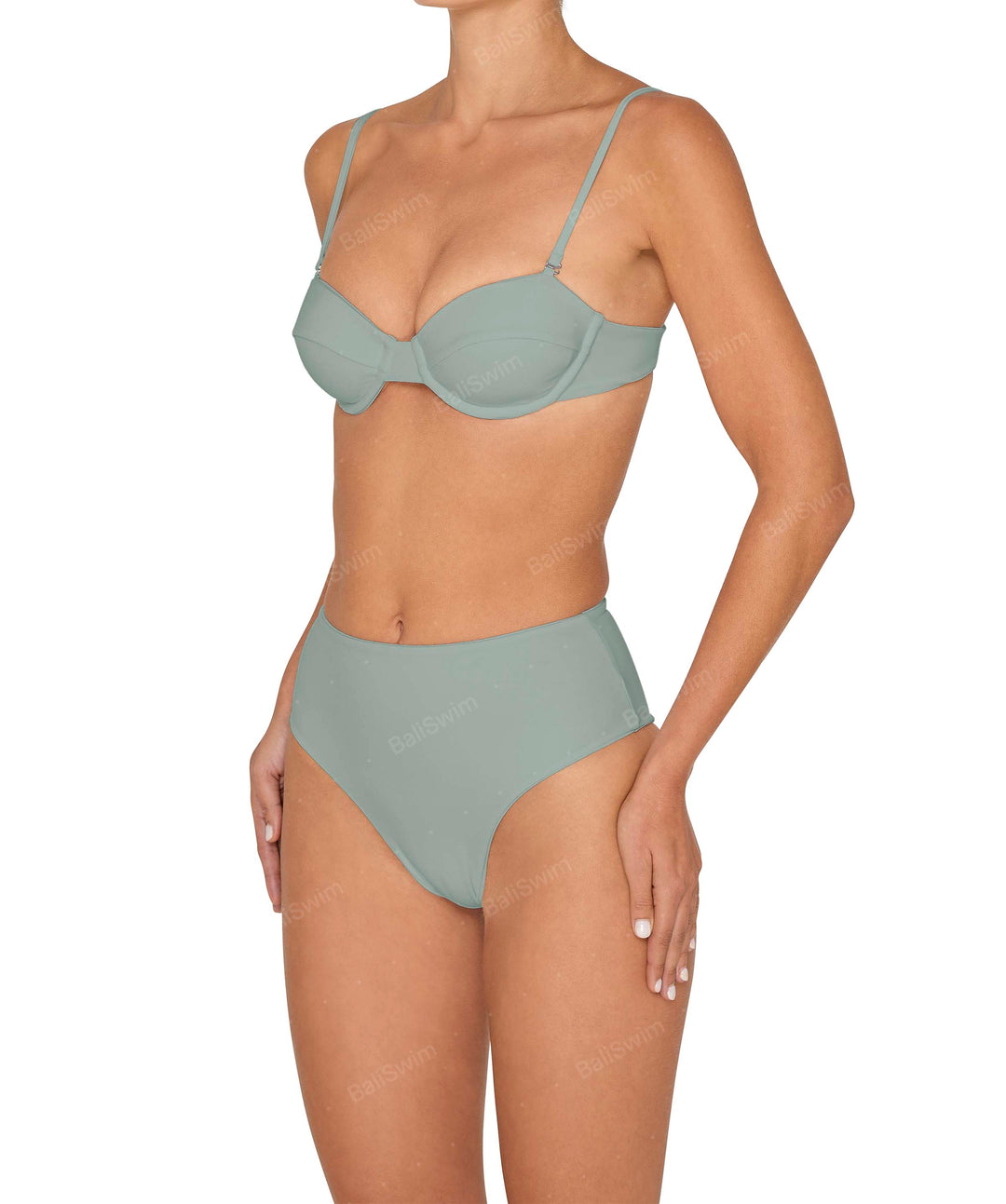 BSWS-B145 Highwaisted Bottom Cheeky Coverage
