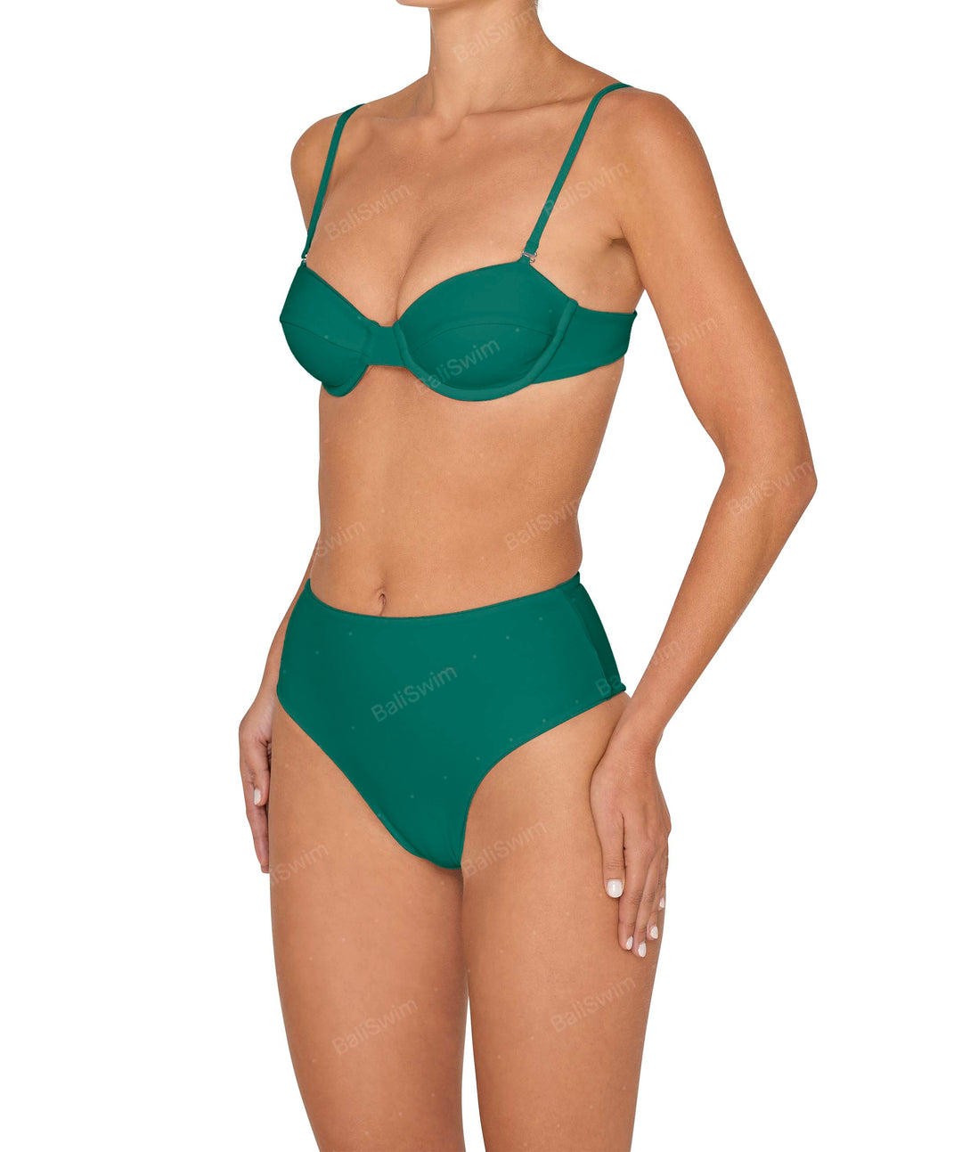 BSWS-B145 Highwaisted Bottom Cheeky Coverage