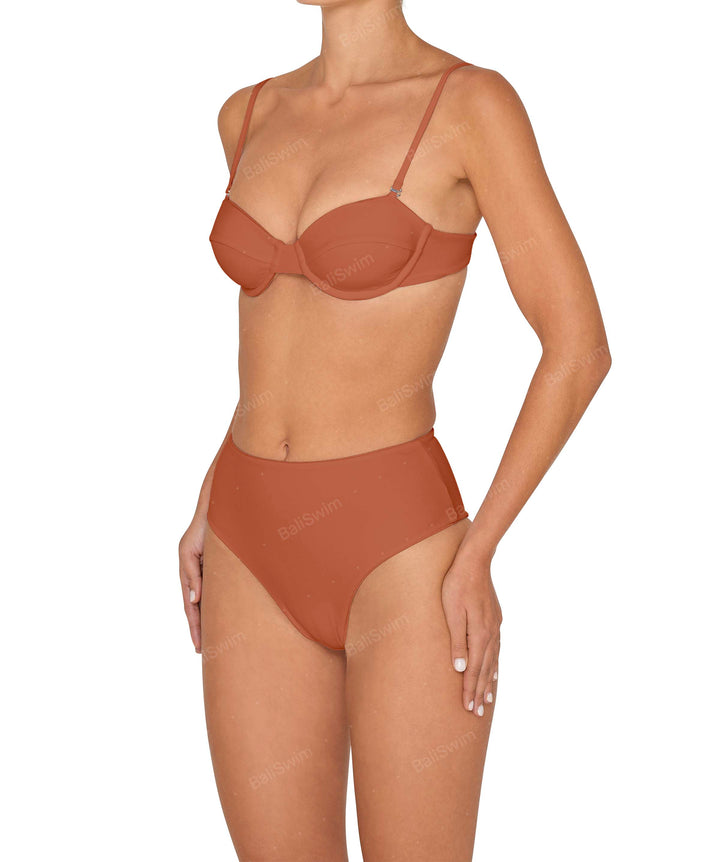 BSWS-B145 Highwaisted Bottom Cheeky Coverage