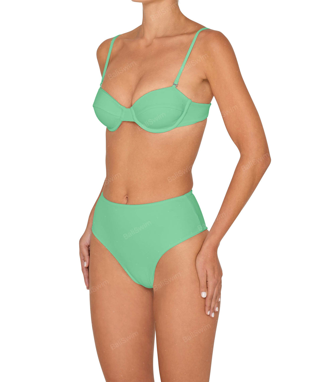 BSWS-B145 Highwaisted Bottom Cheeky Coverage