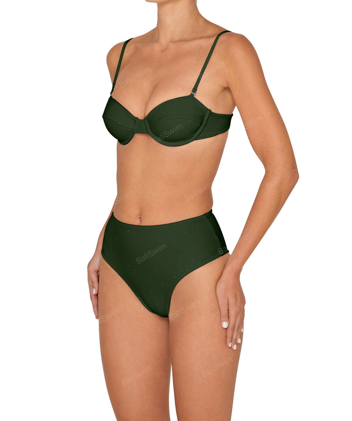 BSWS-B145 Highwaisted Bottom Cheeky Coverage