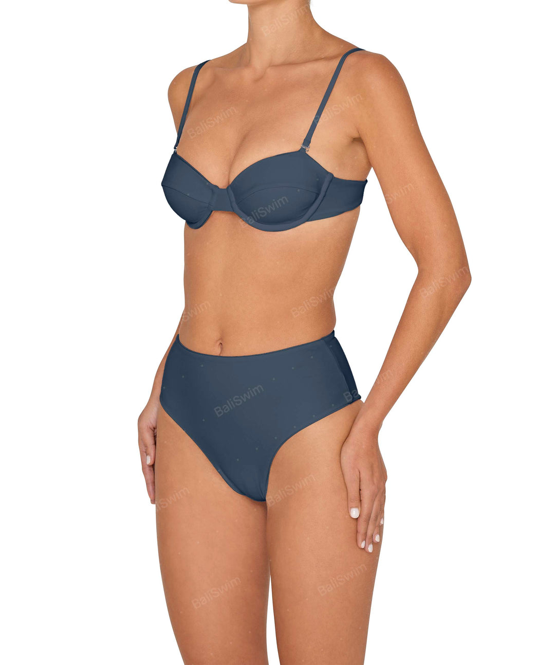 BSWS-B145 Highwaisted Bottom Cheeky Coverage