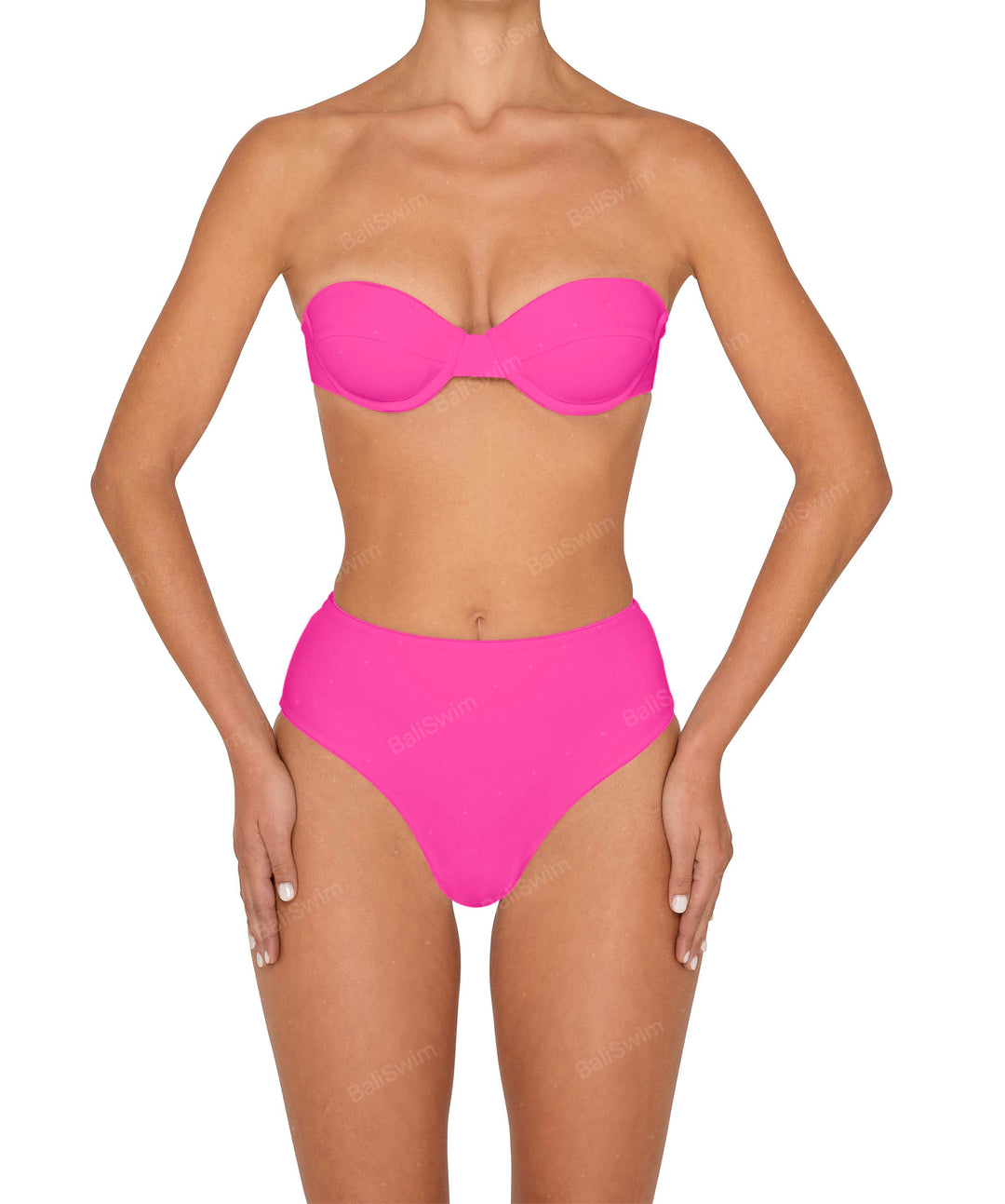 BSWS-T145 Balconette Underwire Top With Removable Straps