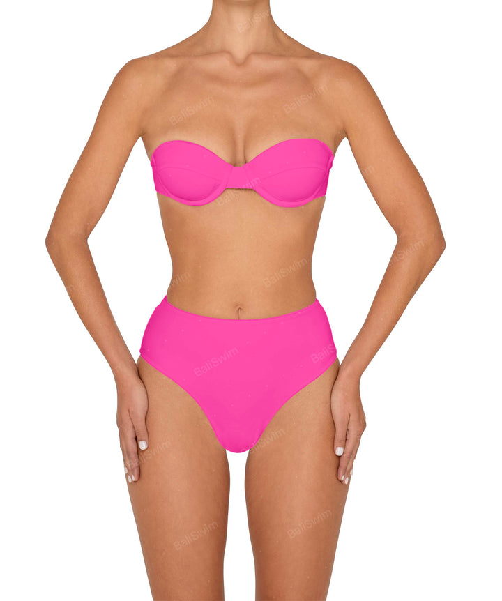 BSWS-T145 Balconette Underwire Top With Removable Straps