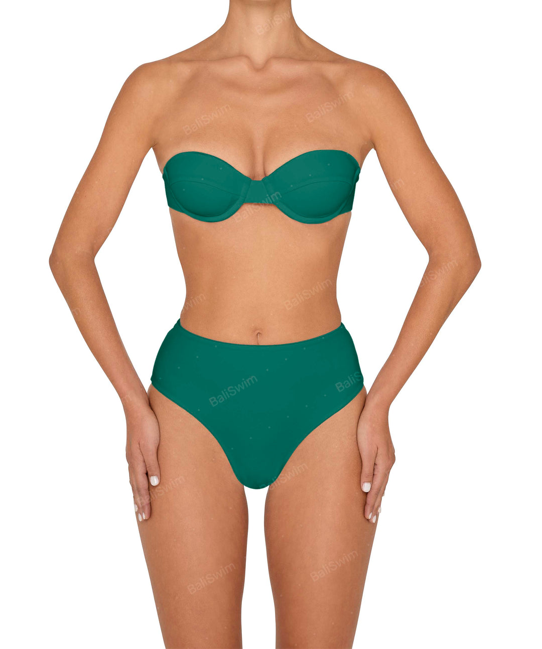 BSWS-B145 Highwaisted Bottom Cheeky Coverage