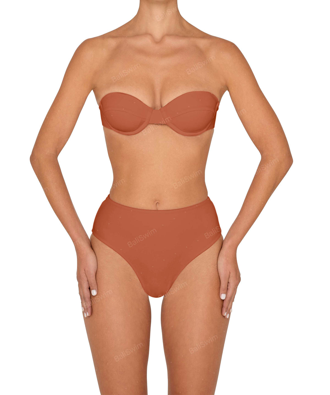 BSWS-B145 Highwaisted Bottom Cheeky Coverage