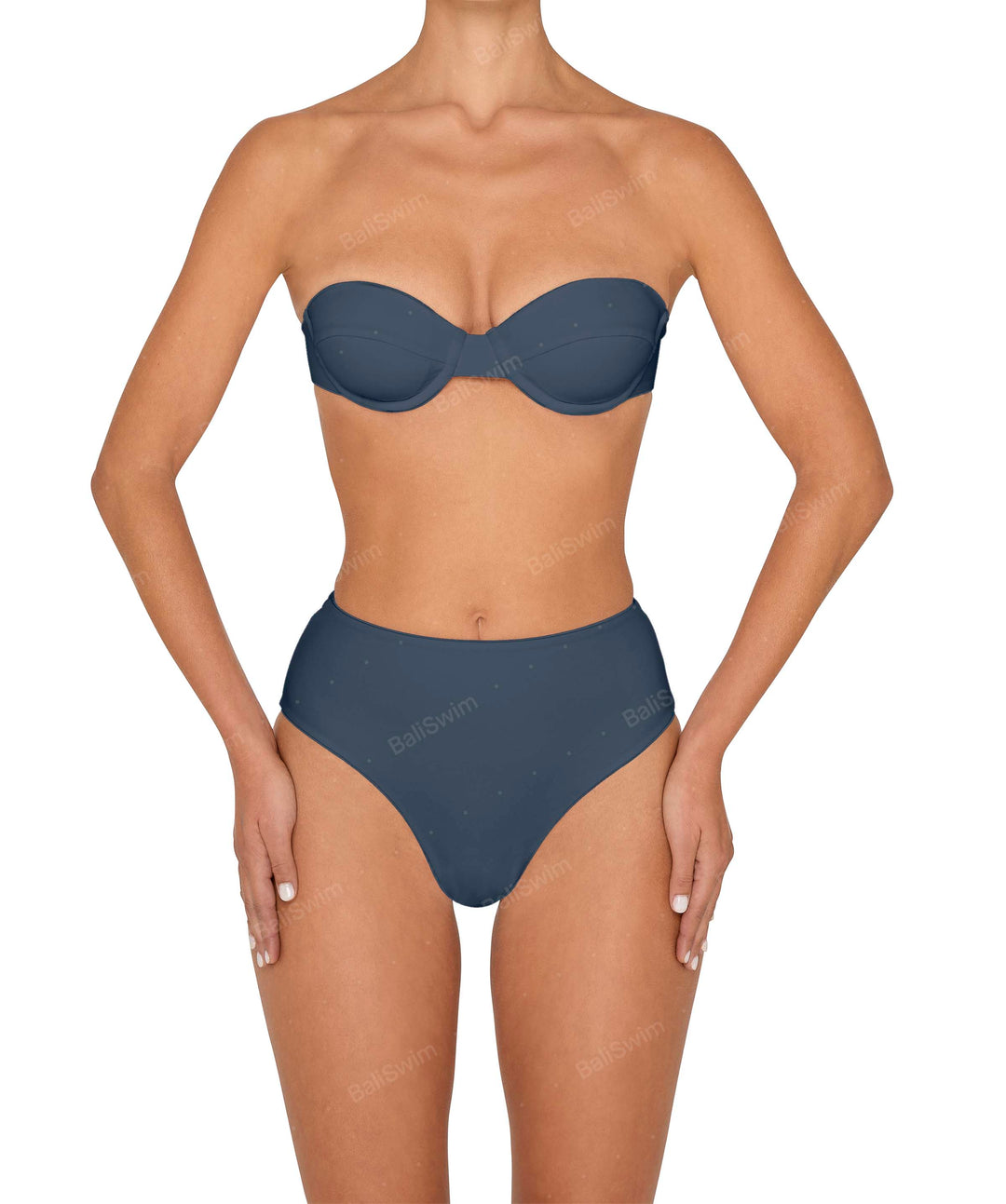 BSWS-B145 Highwaisted Bottom Cheeky Coverage