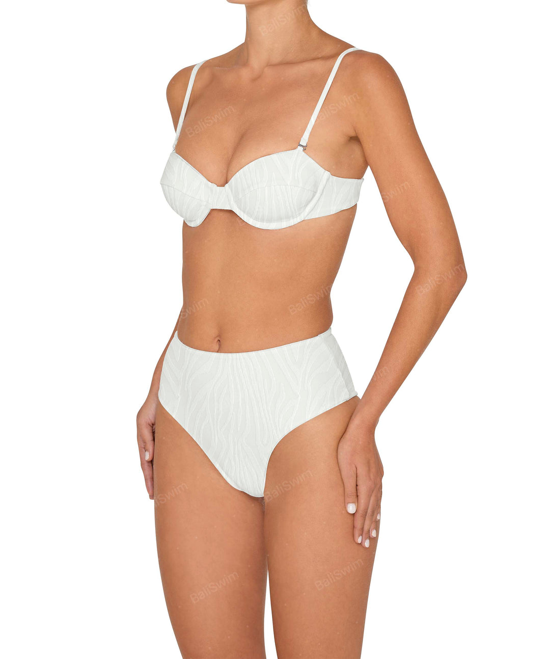 BSWS-T145 Balconette Underwire Top With Removable Straps