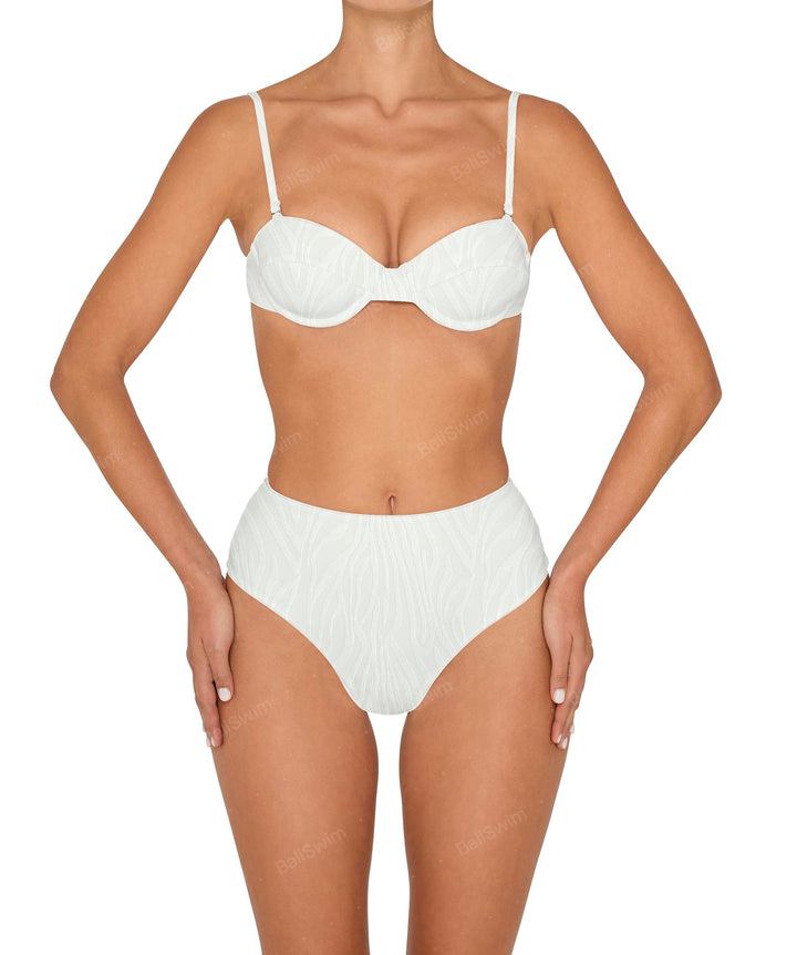 BSWS-T145 Balconette Underwire Top With Removable Straps