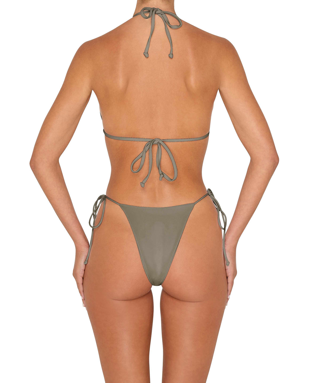 BSWS-B146 Tie Side Flower Crochet Cheeky Bottom