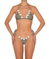 BSWS-T146 Triangle Top With Flower Crochet
