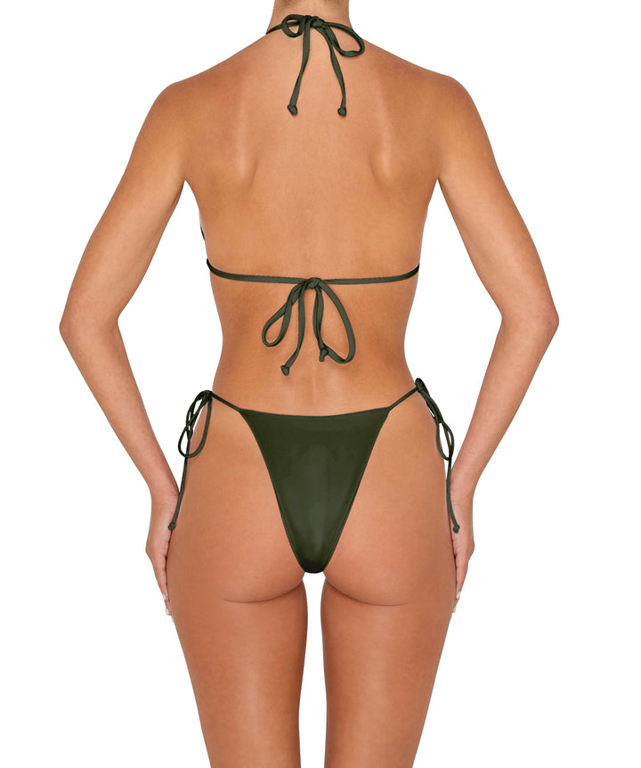 BSWS-B146 Tie Side Flower Crochet Cheeky Bottom