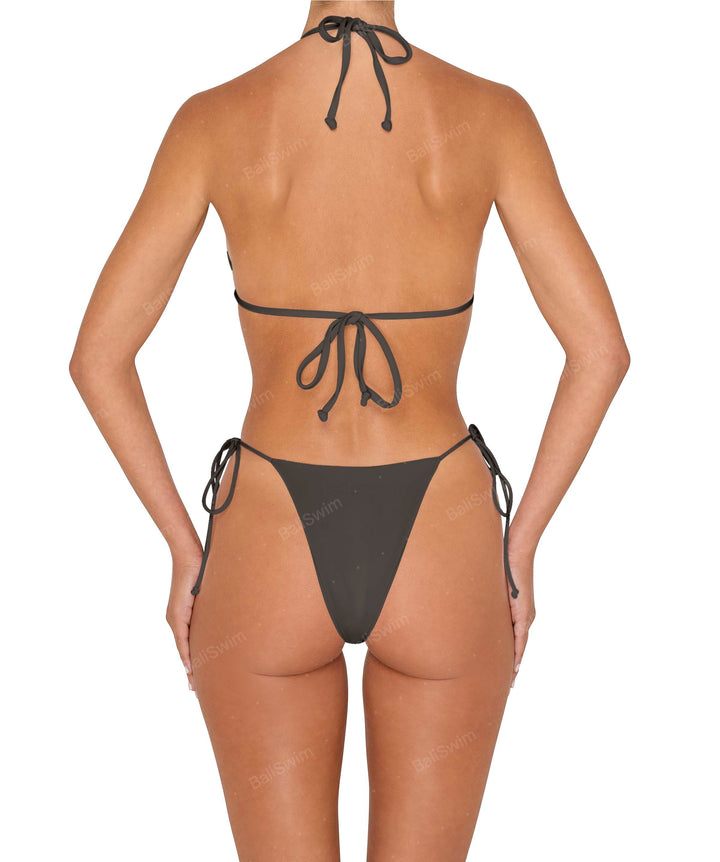 BSWS-B146 Tie Side Flower Crochet Cheeky Bottom