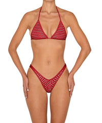 BSWS-B148 Studded Cheeky V-Cut Bottom
