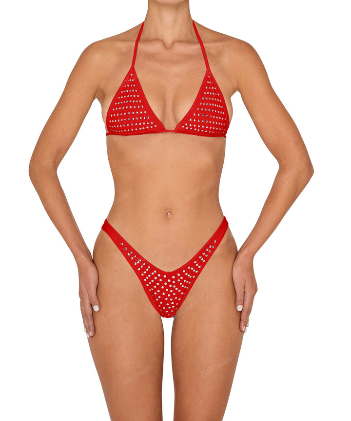 BSWS-B148 Studded Cheeky V-Cut Bottom