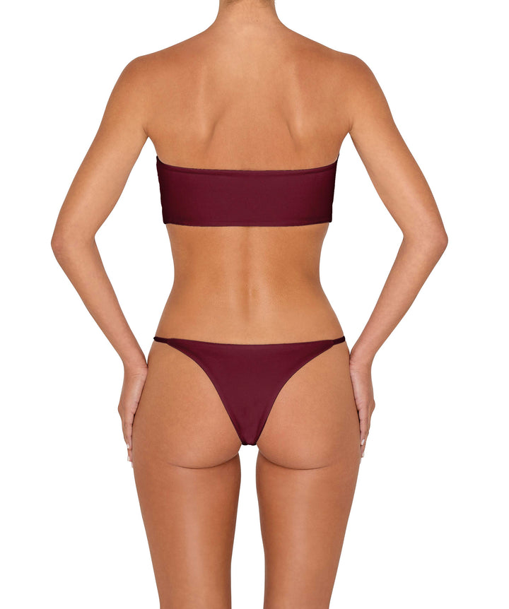 BSWS-B149 Curved Waist High Leg Bottom