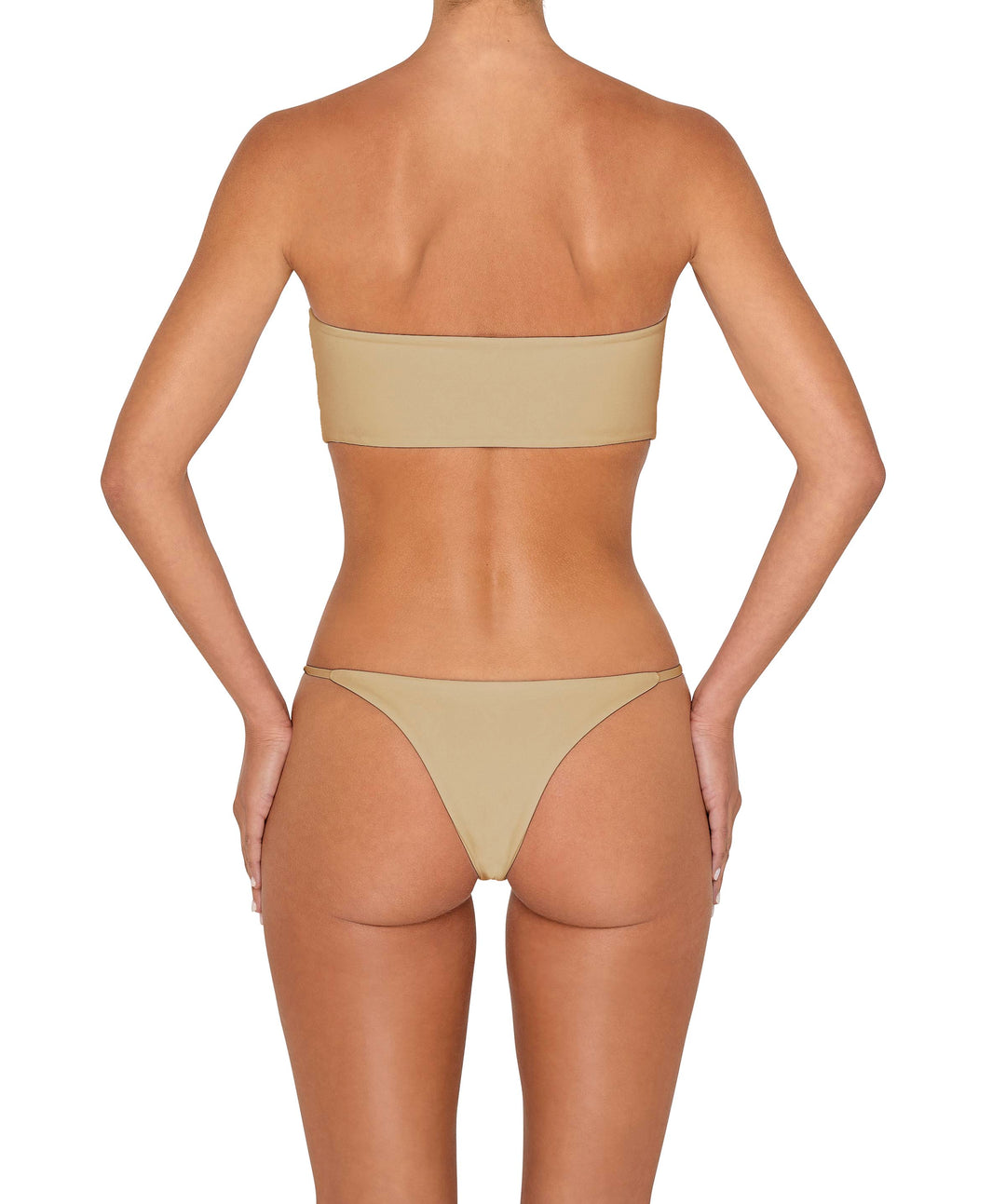 BSWS-B149 Curved Waist High Leg Bottom