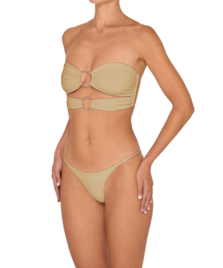 BSWS-B149 Curved Waist High Leg Bottom