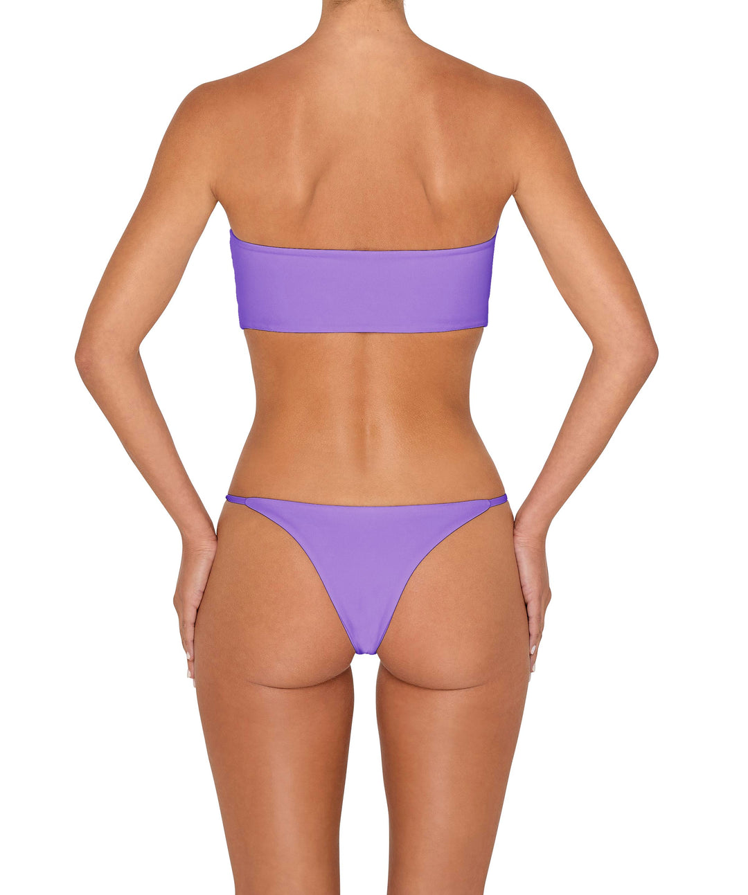 BSWS-B149 Curved Waist High Leg Bottom