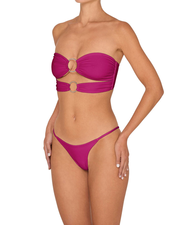 BSWS-T149 Double O Ring Center Bandeau Top