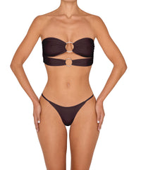 BSWS-B149 Curved Waist High Leg Bottom