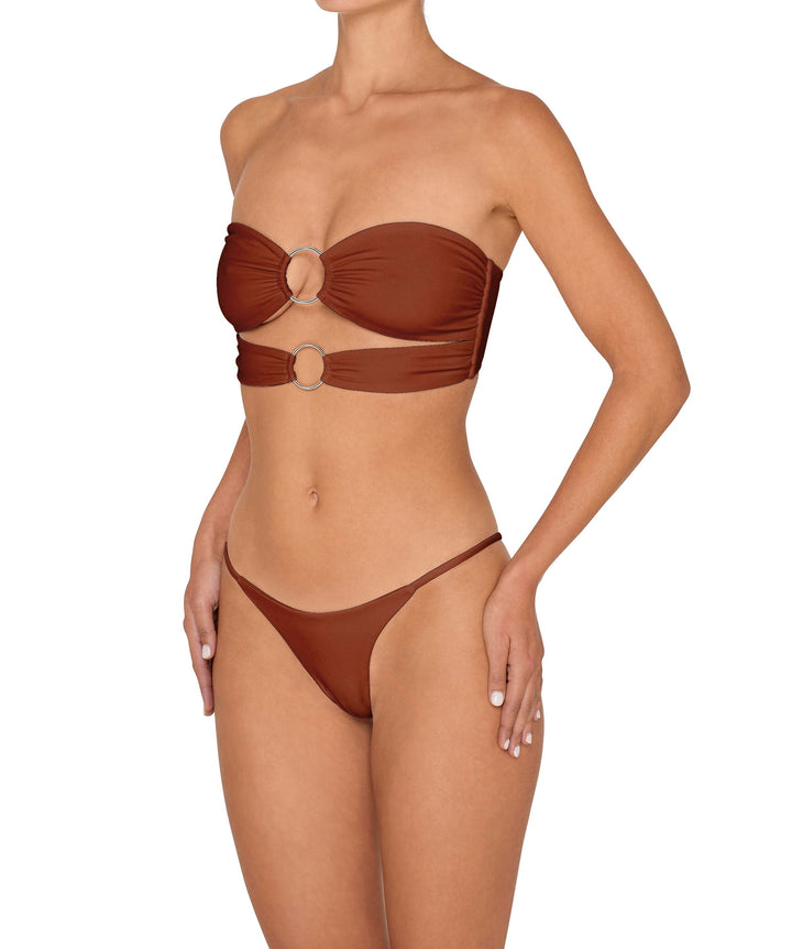 BSWS-T149 Double O Ring Center Bandeau Top