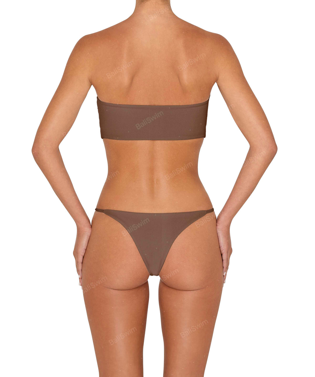 BSWS-B149 Curved Waist High Leg Bottom
