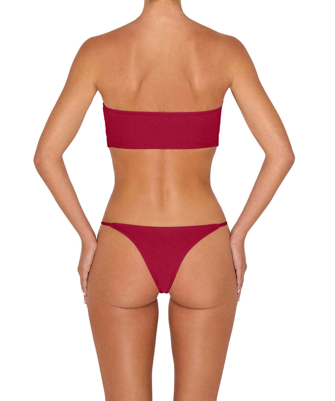 BSWS-B149 Curved Waist High Leg Bottom