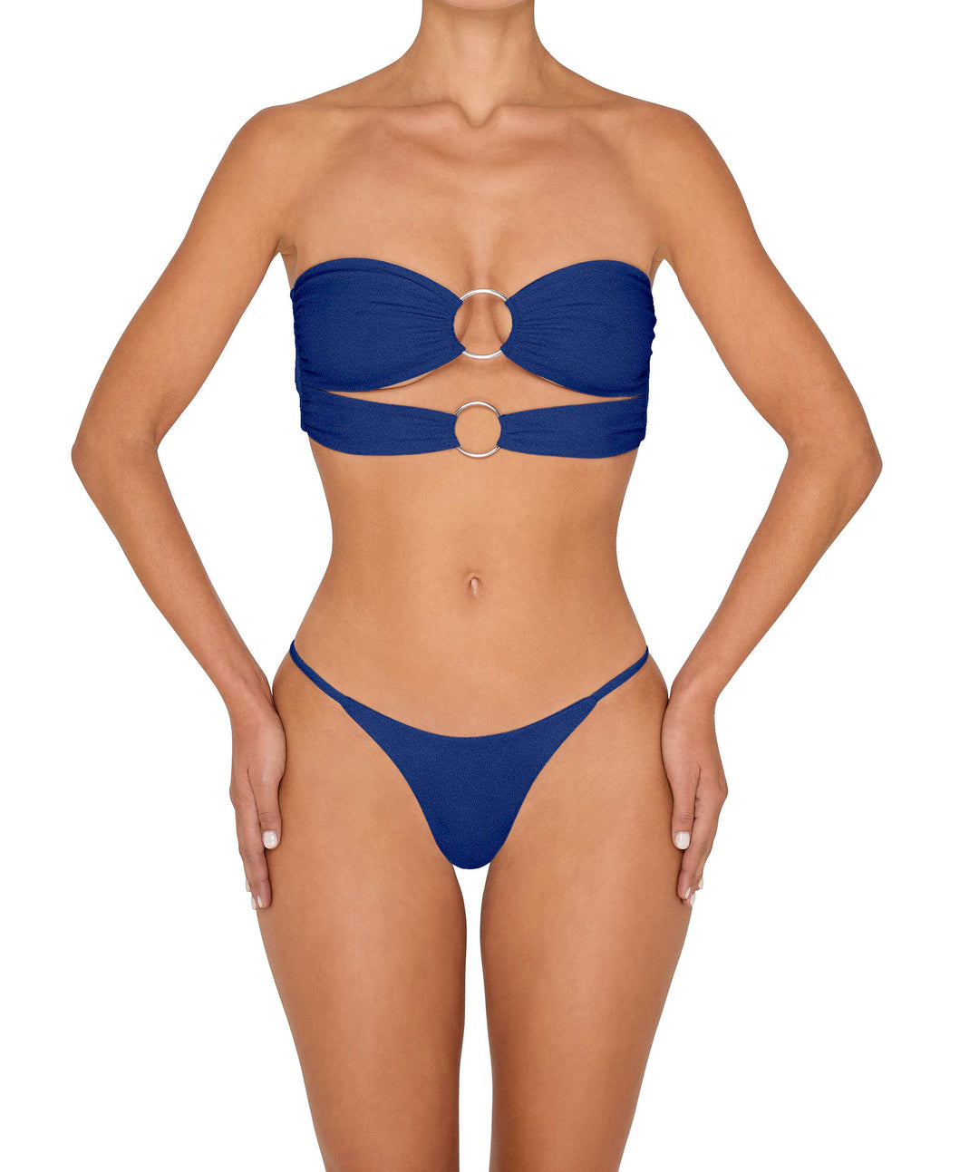 BSWS-B149 Curved Waist High Leg Bottom