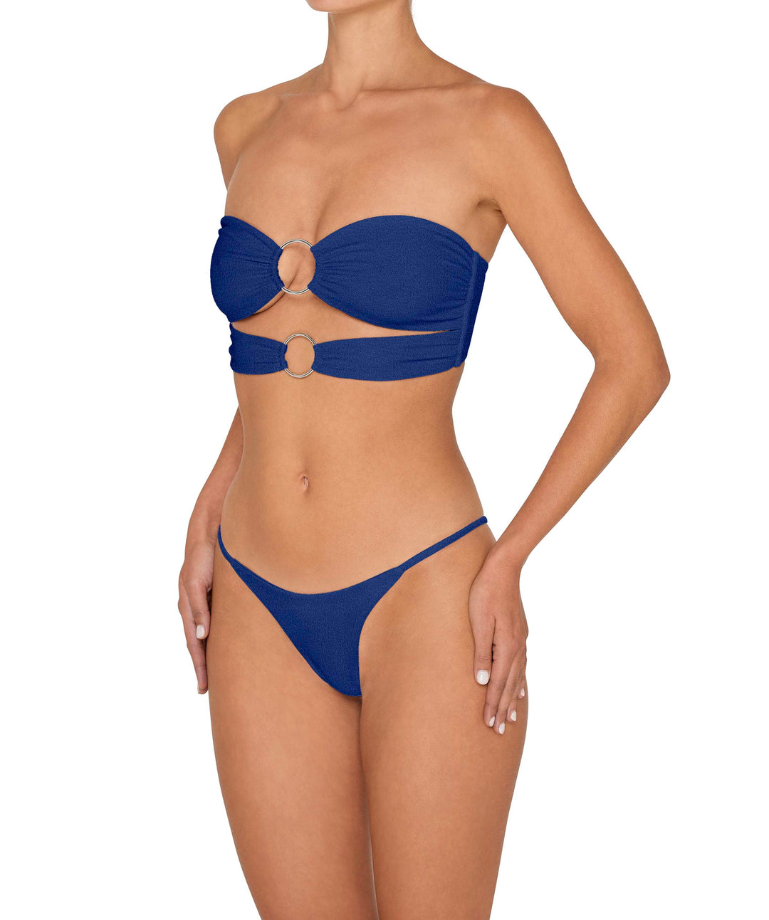 BSWS-B149 Curved Waist High Leg Bottom