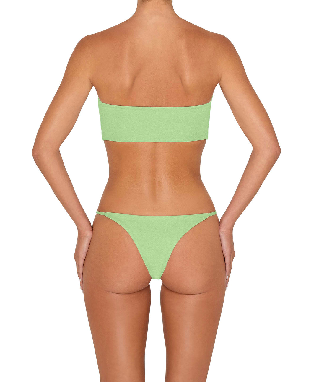 BSWS-B149 Curved Waist High Leg Bottom