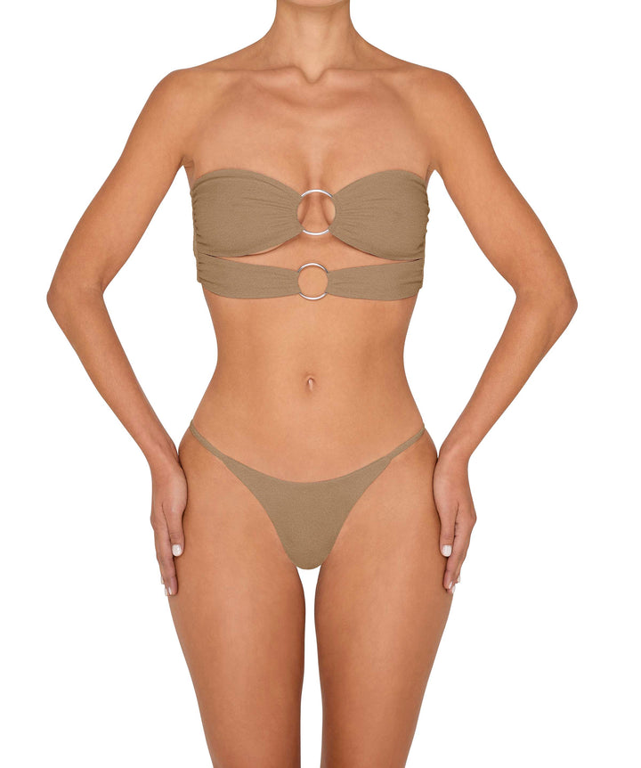 BSWS-B149 Curved Waist High Leg Bottom