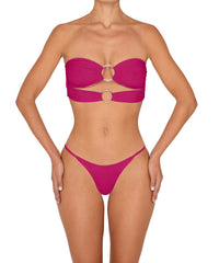 BSWS-T149 Double O Ring Center Bandeau Top