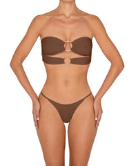 BSWS-T149 Double O Ring Center Bandeau Top
